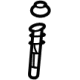GM 84725326 Headrest Guide