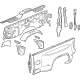 GM 85611557 Side Panel, Passenger Side GM 85611557 Side Panel, Passenger Side