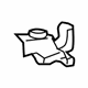 GM 88974757 Seat Adjuster Inner Cover GM 88974757 Seat Adjuster Inner Cover