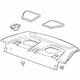 GM 23132571 Package Tray Trim, Rear GM 23132571 Package Tray Trim, Rear