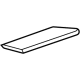 GM 84857197 Rear Panel Lining, Jet Black GM 84857197 Rear Panel Lining, Jet Black