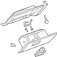 GM 15294396 Glove Box Assembly, Titanium