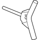 GM 86584212 Retainer, Spare Wheel Carrier