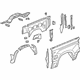 GM 85547091 Side Panel, Passenger Side GM 85547091 Side Panel, Passenger Side