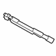 GM 84199030 Side Baffle, Driver Side GM 84199030 Side Baffle, Driver Side
