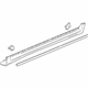 GM 84453931 Rocker Molding, Black, Driver Side