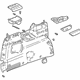 GM 10429732 Lower Trim Panel, Rear Driver Side GM 10429732 Lower Trim Panel, Rear Driver Side