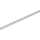 GM 84766775 Belt Molding, Black, Rear Driver Side