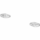 GM 23314564 Seat Cushion Pad, Rear Passenger Side GM 23314564 Seat Cushion Pad, Rear Passenger Side