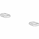 GM 23398363 Seat Cover, Gray, Driver Side GM 23398363 Seat Cover, Gray, Driver Side