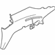 GM 26686717 Seat Belt Trim, Titanium, Driver Side GM 26686717 Seat Belt Trim, Titanium, Driver Side