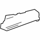 GM 23245996 Track Cover, Black, Front Outer GM 23245996 Track Cover, Black, Front Outer