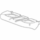 GM 95262378 Seat Cushion Pad GM 95262378 Seat Cushion Pad