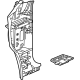 GM 42482506 Hinge Pillar Reinforcement, Outer Driver Side GM 42482506 Hinge Pillar Reinforcement, Outer Driver Side