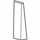 GM 23167642 Rear Molding, Passenger Side GM 23167642 Rear Molding, Passenger Side