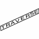 GM 23259082 Nameplate, Red, Front GM 23259082 Nameplate, Red, Front