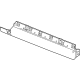 GM 85543023 Pad Assembly-Instrument Panel Center Trim *Backen Black GM 85543023 Pad Assembly-Instrument Panel Center Trim *Backen Black