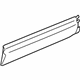 GM 19153617 Lower Molding, Front Driver Side GM 19153617 Lower Molding, Front Driver Side