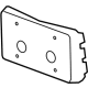 GM 42708218 License Bracket, Front GM 42708218 License Bracket, Front