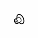 GM 94580474 Release Cable Grommet GM 94580474 Release Cable Grommet