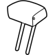 GM 26529725 Restraint Assembly-3RD Row Seat Center Head *Backen Blackk GM 26529725 Restraint Assembly-3RD Row Seat Center Head *Backen Blackk
