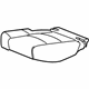 GM 84532884 Cushion Cover, Black, Rear GM 84532884 Cushion Cover, Black, Rear