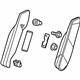 GM 20984664 Bolster, Titanium, Rear GM 20984664 Bolster, Titanium, Rear