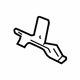 GM 23169319 Pressure Hose Mount Bracket