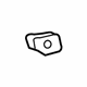 GM 23335204 Hazard Switch, Piano Black GM 23335204 Hazard Switch, Piano Black