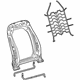 GM 42384908 Seat Back Frame, Front GM 42384908 Seat Back Frame, Front