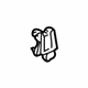 GM 20935252 Lock Cylinder, Rear Lower GM 20935252 Lock Cylinder, Rear Lower