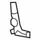 GM 25943698 Recliner, Inner Passenger Side