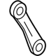 GM 11604593 Shackle Nut Plate, Rear GM 11604593 Shackle Nut Plate, Rear