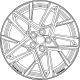 GM 86774729 Wheel, Wheel - Front And Rear GM 86774729 Wheel, Wheel - Front And Rear