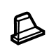 GM 11602053 Rocker Molding Clip GM 11602053 Rocker Molding Clip
