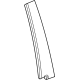 GM 84969504 Applique, Rear Side Door Window Reveal GM 84969504 Applique, Rear Side Door Window Reveal