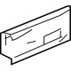 GM 42644296 Rocker Reinforcement Ext, Driver Side GM 42644296 Rocker Reinforcement Ext, Driver Side