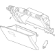 GM 26501778 Frame, Instrument Panel Compartment Door, Jet Black