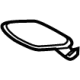 GM 84266774 Cap, Tan, Passenger Side GM 84266774 Cap, Tan, Passenger Side