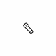 GM 13487372 Rail Reinforcement Baffle, Front
