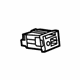 GM 13519225 USB Port, White