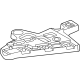 GM 26451402 Bracket, Tail Lamp Mounting