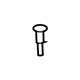 GM 88949338 Headrest Guide, Oak GM 88949338 Headrest Guide, Oak