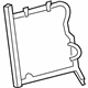 GM 19151239 Seat Back Frame, Front Passenger Side GM 19151239 Seat Back Frame, Front Passenger Side