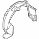 GM 25950043 Fender Liner, Front Inner Driver Side GM 25950043 Fender Liner, Front Inner Driver Side