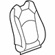 GM 23109469 Seat Back Cover, Titanium, Front Passenger Side