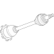 GM 84856646 Axle Assembly, Rear Passenger Side
