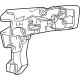 GM 84873907 Inner Bracket, Front Driver Side