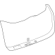 GM 26504167 Panel Assembly-Lift Gate Lower Trim Finish *Backen Blackk GM 26504167 Panel Assembly-Lift Gate Lower Trim Finish *Backen Blackk