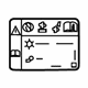 GM 20988810 A/C Label GM 20988810 A/C Label